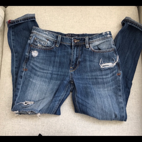 Zara Boyfriend Denim Jeans - Picture 4 of 6